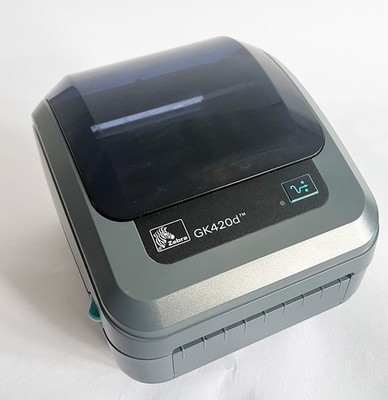 Zebra GK420D Etikettendrucker USB Ethernet Thermo Versand Premium Zustand