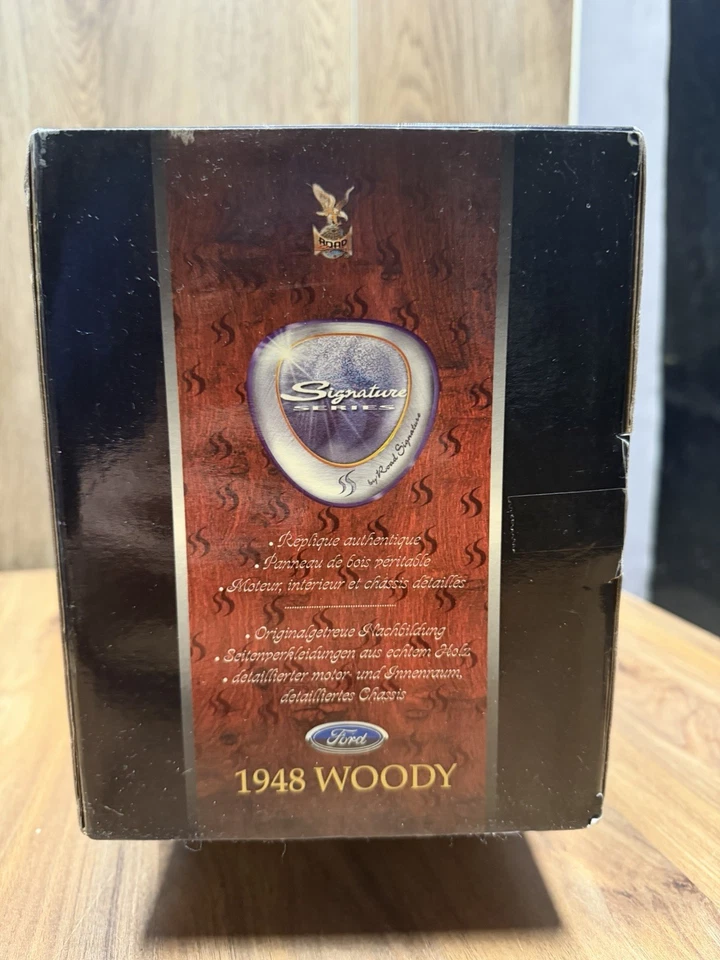 1948 Ford Woody Signature Series – 1:18 Scale – Die-Cast Metal – Real Wood Panel - Image 4 of 4