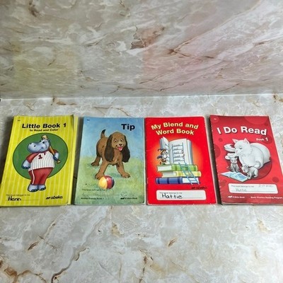 Abeka K4 & K5 Early Reading & Phonics Curriculum Books Complete Sets (4)