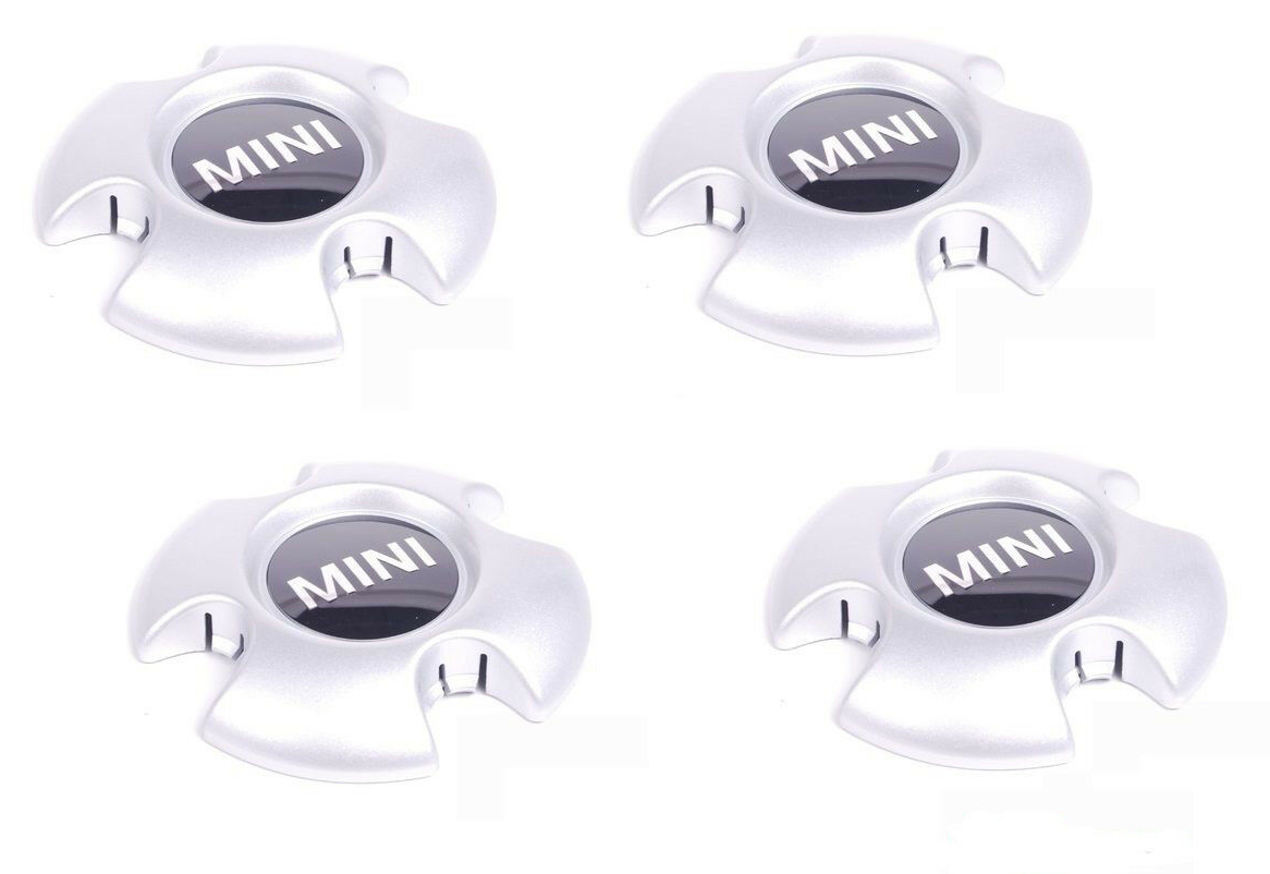 MINI Cooper Clubman R55 Wheel Center Hub Cap 4pcs Set 36136862440 NEW GENUINE