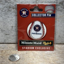 MLB Houston Astros Collector Pin Minute Maid Park STADIUM EXCLUSIVE POST SEASON