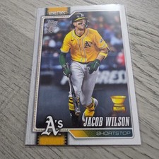 2026 Topps Series 1 -JACOB WILSON -ROOKIE GOLD CUP- #240 - Oakland Athletics 🔥⭐