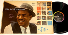 Ed Townsend Glad To be Here LP  Mono  Soul jazz vocal Ex  Nelson Riddle
