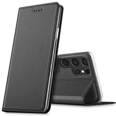 Book Flip Case für Samsung Galaxy S25 Ultra Schutz Hülle Handy Tasche Klapphülle
