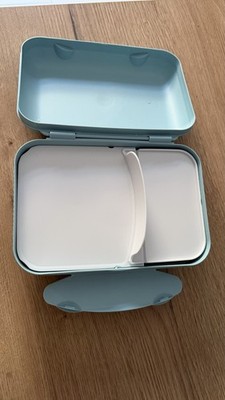 Tupperware Eco+ Lunchbox, Brotdose mit Einteilung blau * Neu