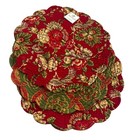 April Cornell Round Scalloped Edge Placemats Set of 3 Retired Pattern NEW