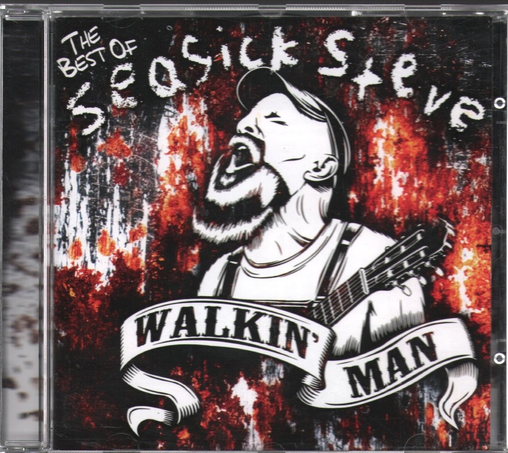 Seasick Steve Walkin' Man: the Best of CD Europe Rhino 2011 825646634033