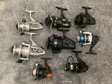 Lot of 8 Spinning Reels-Various Brands & Models - MISSING HANDLES