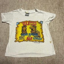 Vintage 1988 ALF Wanted Poster T Shirt Kids Size 5/6 Made In USA Rare