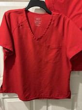 Cherokee Scrub Set Red Large