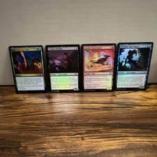 Magic: The Gathering Outlaws of Thunder Junction Card Lot 4x Make Your Own Luck…
