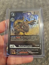 Sunarizamon P-033 P Digimon CCG Great Legend Power Up PACK FRESH 