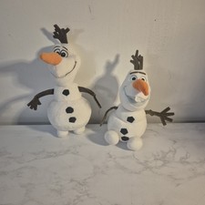 Disney Frozen Olaf Peluche Giocattolo Morbido Pupazzo di Neve Coppia Invernale 