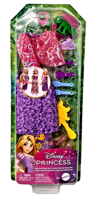 #ad Disney Princess Rapunzel Pretty Style Doll Clothes amp; Accessories Set Mattel New $13.95