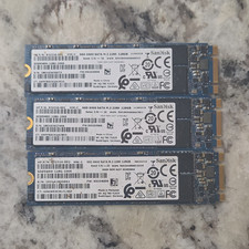 SanDisk X600 Lot of 3 128GB M.2 Drives