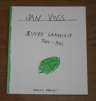 Jan Voss: Oeuvres Graphique 1964-1982. Galerie Adrien Maeght.