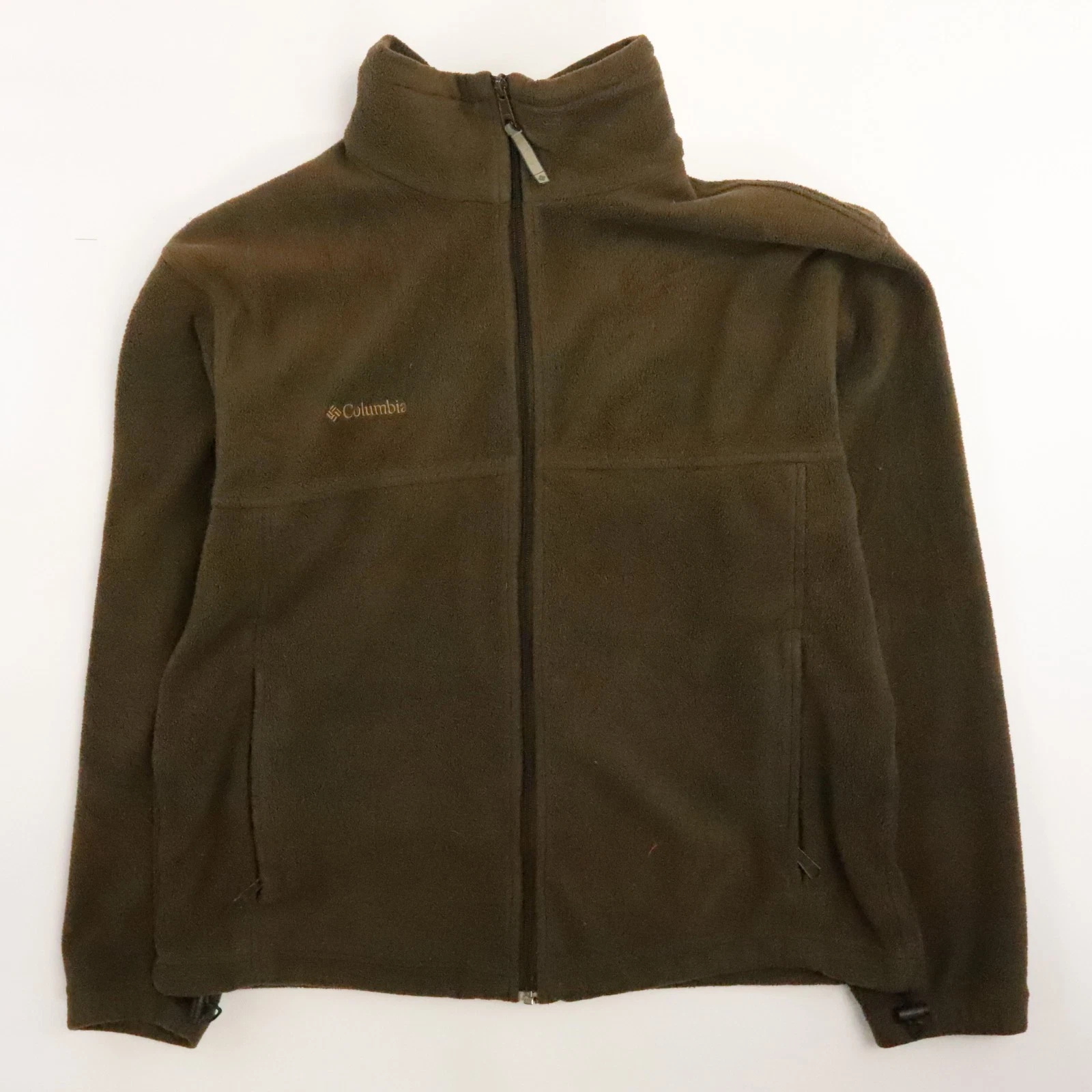 Vintage Columbia Fleece Jacket Size Large Brown