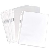 Amazon Basics Sheet Protector, Non-Glare, 100-Pack, 8.5 x 100 - Pack, Clear