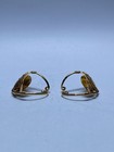 Gold Filled Tiger's Eye Open Work Pendant Bundle 2pcs 12.71g — photo 3