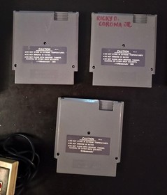 Nintendo NES-101 Top Loader Console Tested & Working With 10 Games