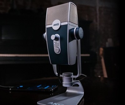 AKG Lyra Ultra-HD USB-C Condenser Microphone | Podcast Streaming Recording   NEW