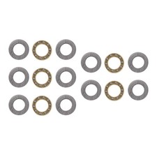 Lot de 5 pour mini roulements ?? billes pouss??e F8144M 8x14x4mm pour machines