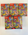 Lot 5x Pokemon Phantasmal Flames Booster Bundle ME02 OVP Sealed English #5