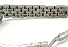 Hermes H Watch Hh1.510 Stainless Steel Quartz Ss/Qz Black Dial Silver Men'S 11