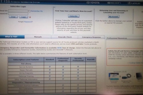 Diagnostic Laptop Scanner Code Reader For Toyota Lexus Scion-Techstream ...