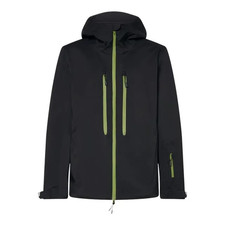 Image of Oakley Mens Ski Size S M L Tc Outpost Rc Shell Jacket Waterproof Skiing Black