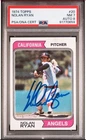 1974 Topps Nolan Ryan Signed Baseball Card #20 PSA 7 DNA 8 Certified Auto HOF