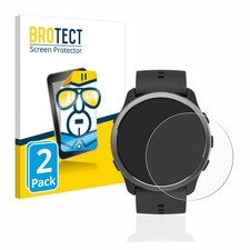 2x Display Schutz Folie für Suunto 5 Peak Zubehör Transparent