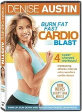 Denise Austin: Burn Fat Fast Cardio Blast [DVD]
