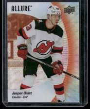 2023-24 Upper Deck Allure #60 Jesper Bratt Orange Slice