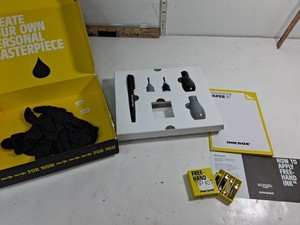 Inkbox Freehand Ink Temporary Tattoo Kit Stainless Steel Tip, Read TD18D