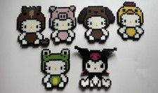 Sanrio Hello Kitty Perler Bead Art Animal Collection Kandi Cute Kawaii Beads
