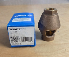 Watts ~ 919AGC ~ Air Gap For 3/4 - 1” 919 Backflow Preventer Brass Drain Fitting