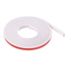12mmx3000mm Flexible TPE Self Adhesive U-Shape Veneer Edging Edge Banding White
