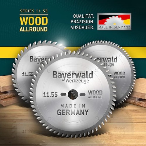 Bayerwald - HM Kreissägeblatt - Ø 250 x 3.2 x 30 | Z=48 GW | Serie 11.55 - - Bild 2 von 8