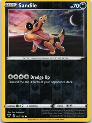 Sandile 107/185 Vivid Voltage Reverse Holo