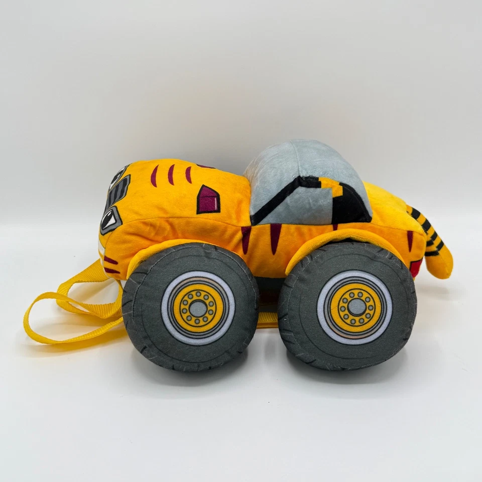 "Mochila de felpa Blaze & The Monster Machines a rayas 13""" Foto 2 de 4