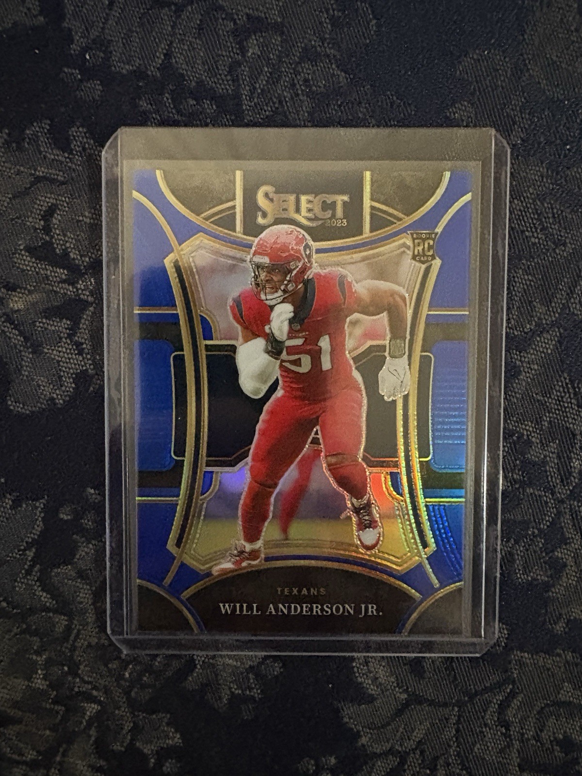 WILL ANDERSON JR. 2023 Select Blue Suite Level Rookie Card 80/99 RC SP TEXANS