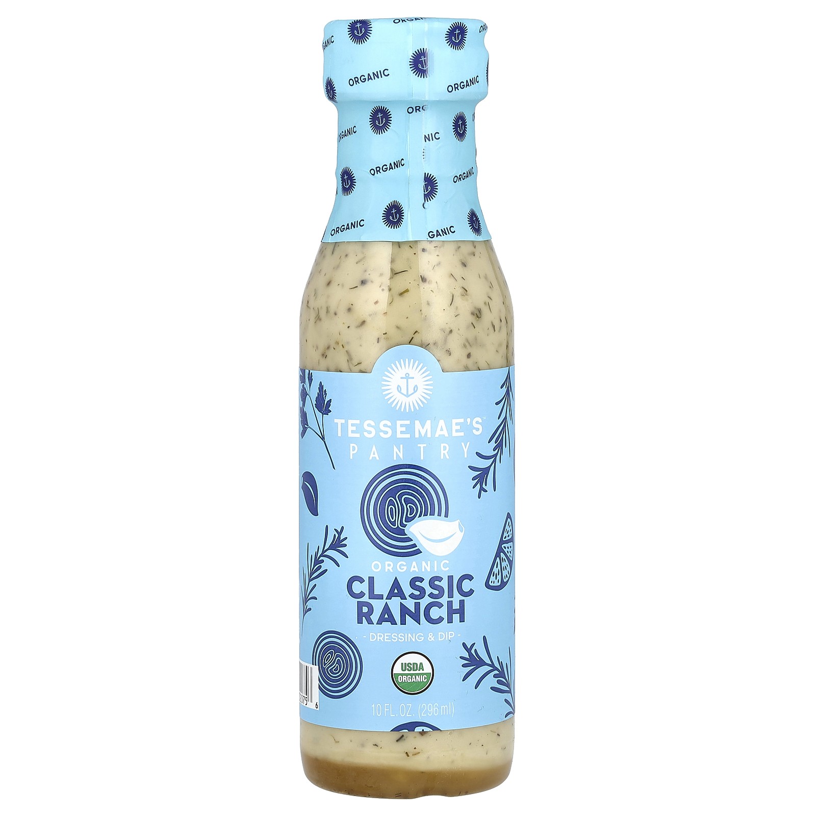 Кладовая Органическая заправка и соус для соуса Классик Ранч 10 жидких унций 296 мл 2290₽