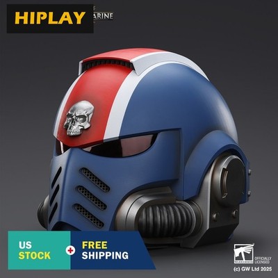 HIPLAY JOYTOY Ultramarines Lieutenant Titus' MKX Helmet 1/1 Scale Warhammer