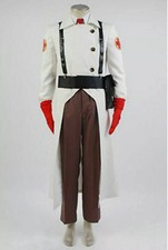 Team Fortress II 2 Medic Suit Outfit Uniform Cosplay Costume Halloween