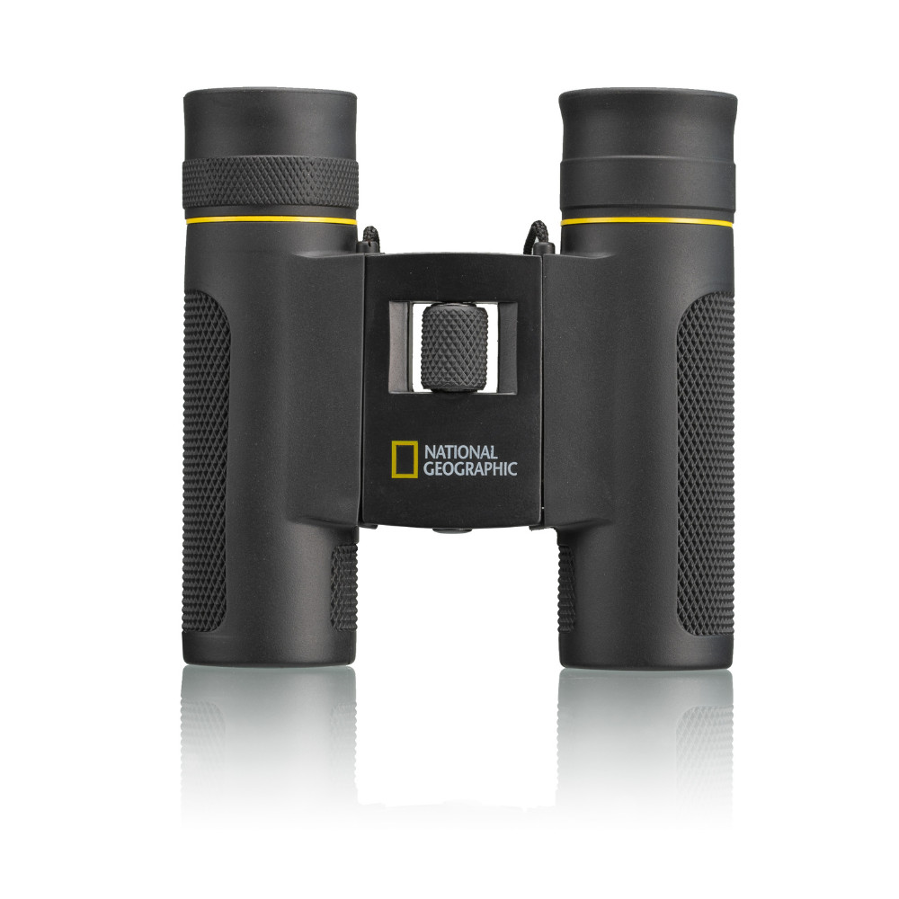 Jumelles National Geographic 10x25 pliables pour observation oiseaux et nature