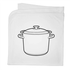 'Stock Pot' Cotton Baby Blanket / Shawl BY00048342