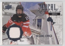 2015 Upper Deck Team Canada Juniors Local Legends Relics Brianne Jenner 1e15