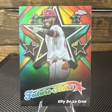 Topps Chrome 2025 Elly De La Cruz Future Stars Insert #FS-7 Reds MLB Card