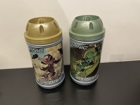 Lego Bionicle TOA MATA Lot Of 4 With Canisters- No Manuals - 8531 8533 8535 8356